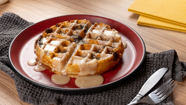 Cimet waffle sa glazurom