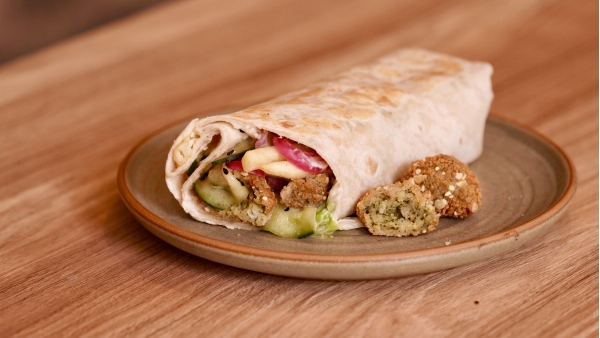 Falafel wrap